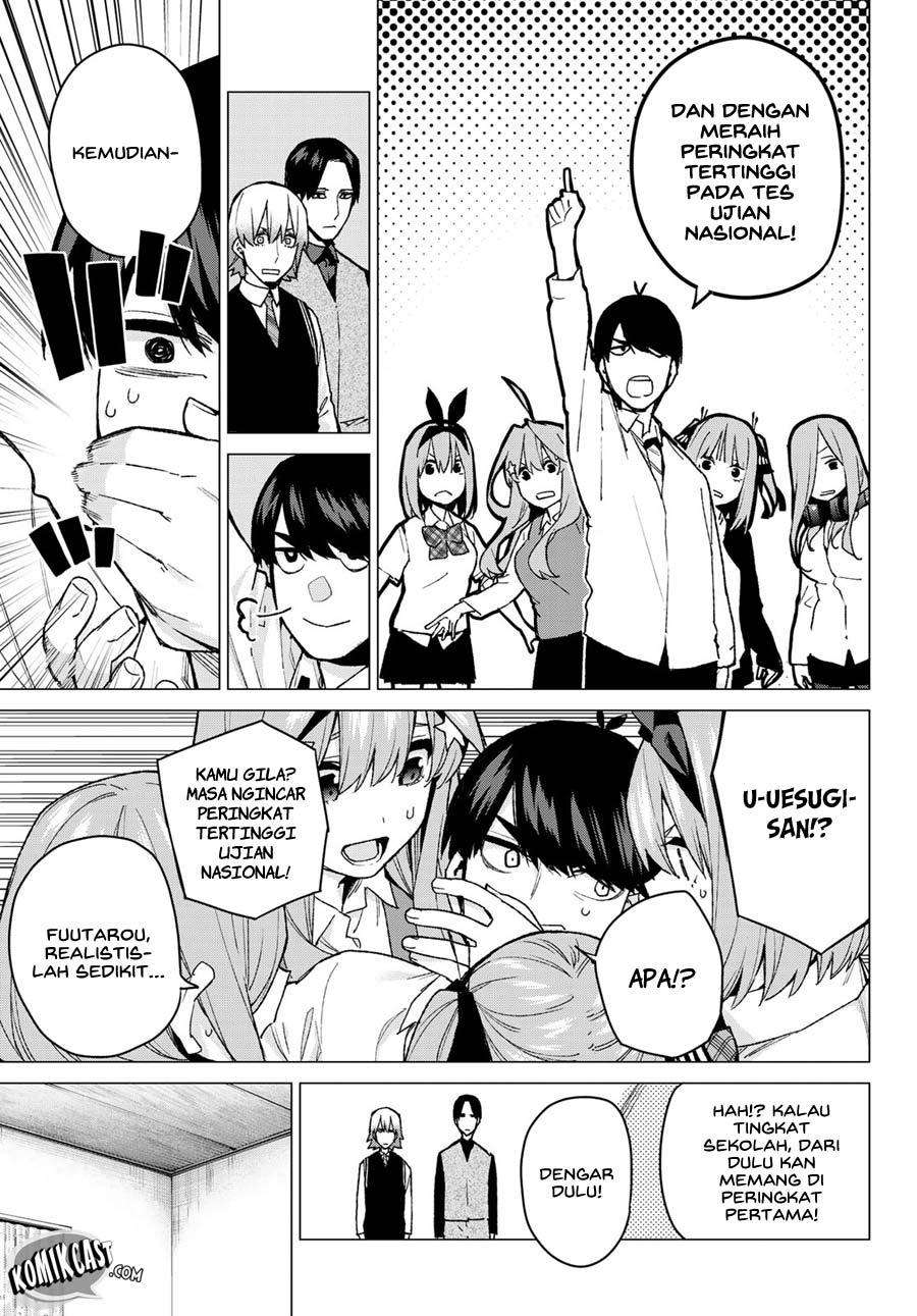 Go-toubun no Hanayome Chapter 73 - halaman 20