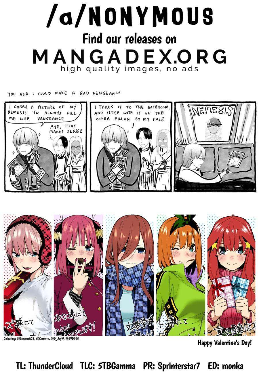 Go-toubun no Hanayome Chapter 73 - halaman 22