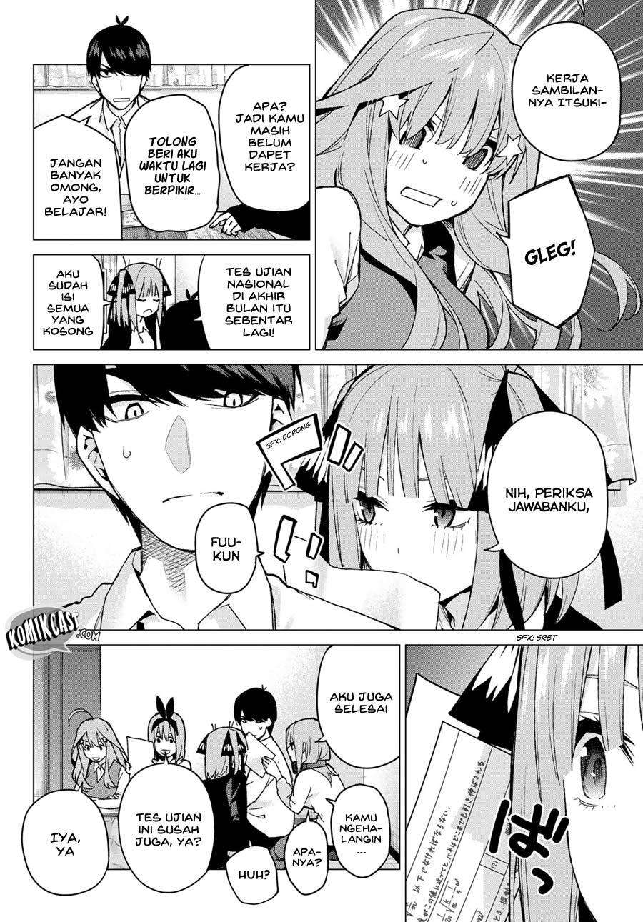 Go-toubun no Hanayome Chapter 73 - halaman 5