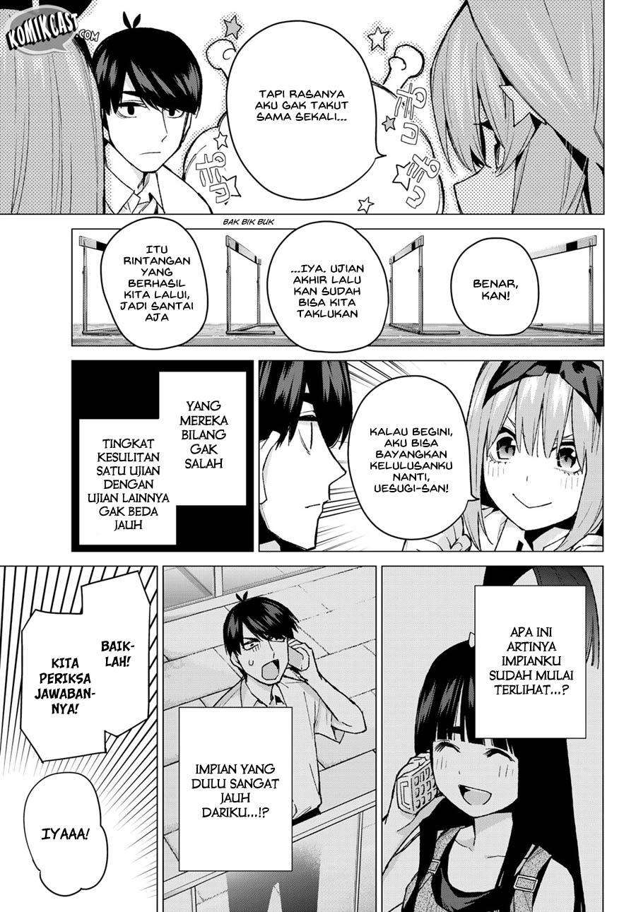 Go-toubun no Hanayome Chapter 73 - halaman 6