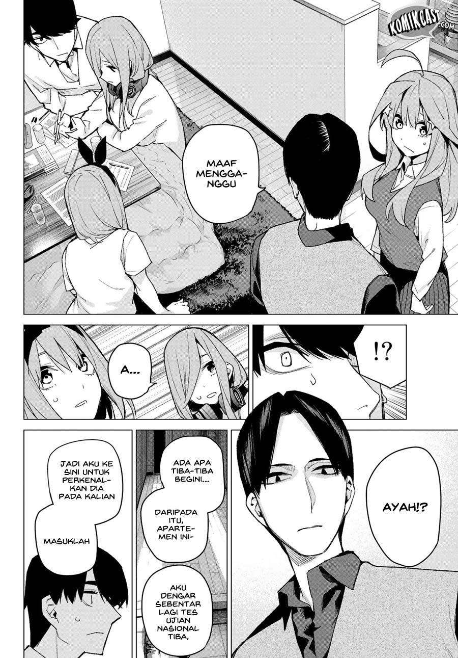 Go-toubun no Hanayome Chapter 73 - halaman 9