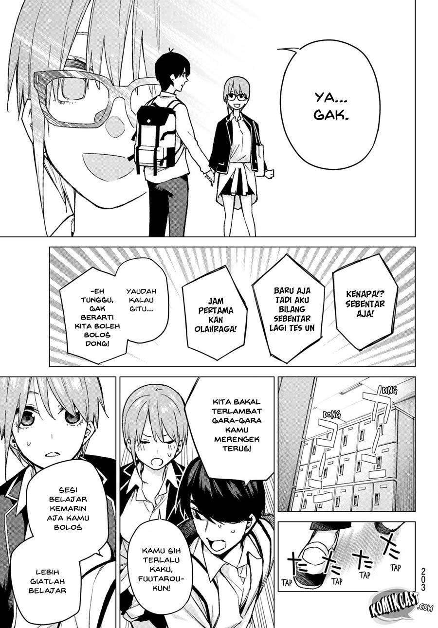 Go-toubun no Hanayome Chapter 74 - halaman 10