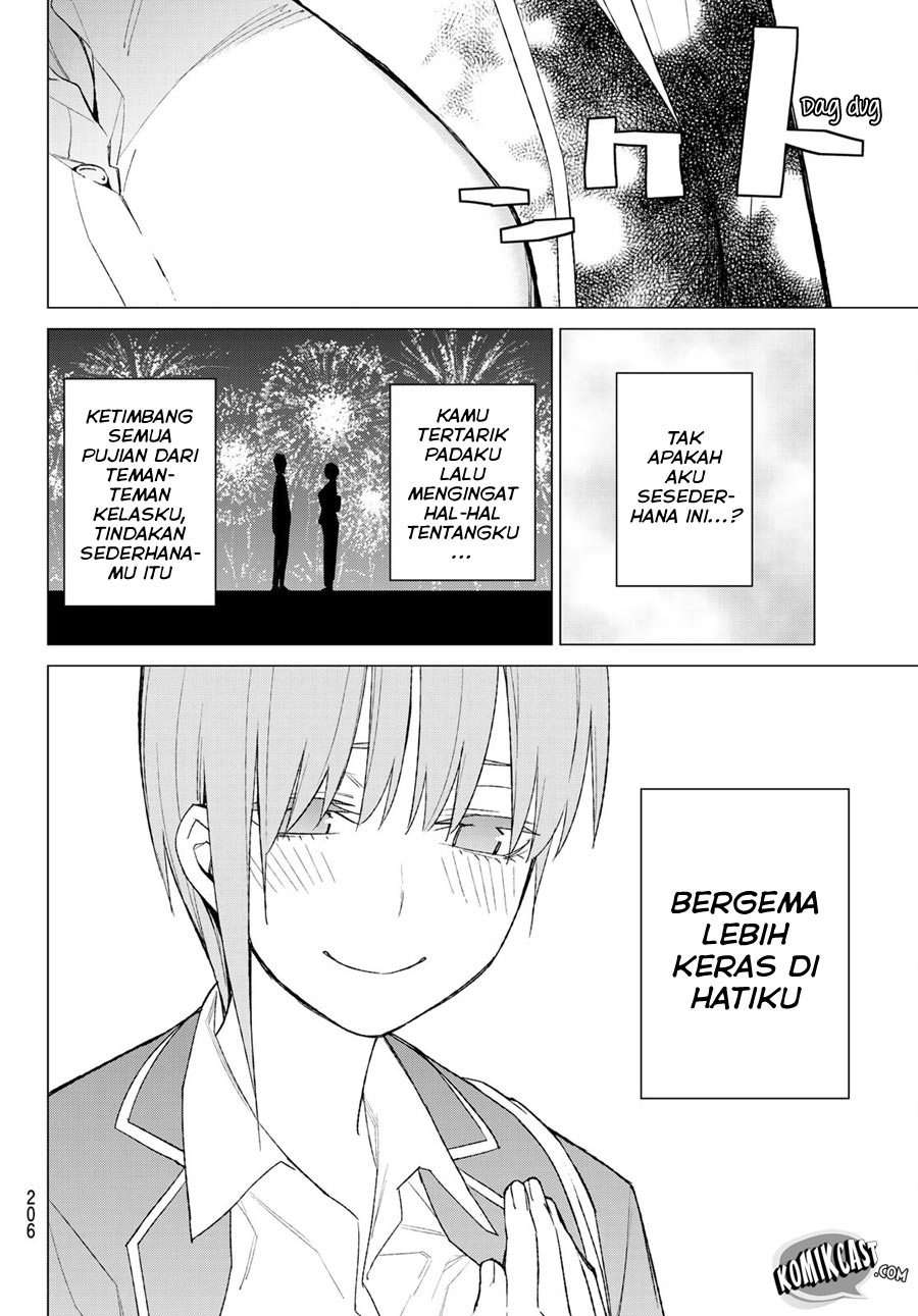 Go-toubun no Hanayome Chapter 74 - halaman 13