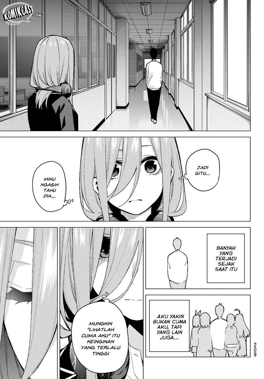 Go-toubun no Hanayome Chapter 74 - halaman 16
