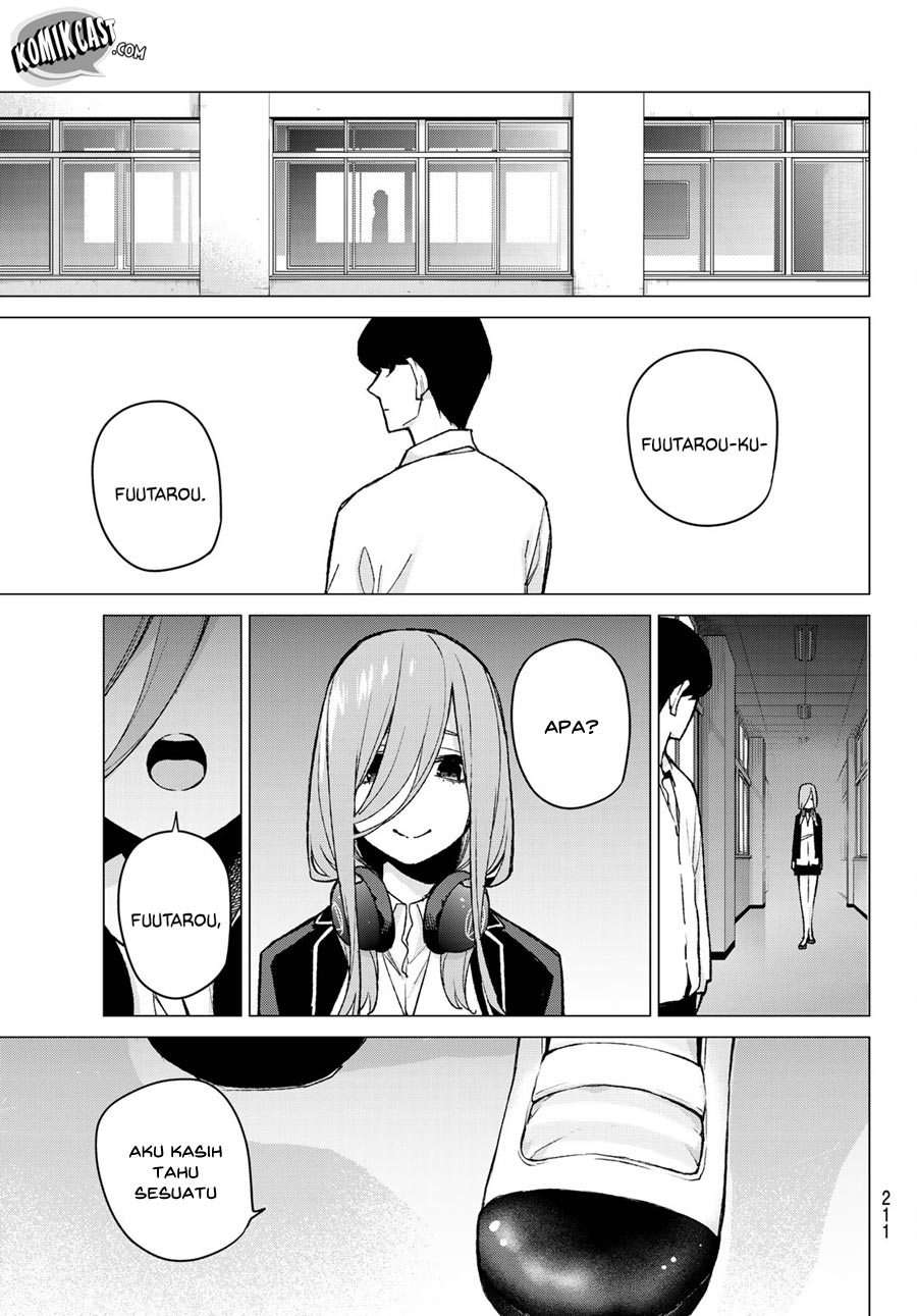 Go-toubun no Hanayome Chapter 74 - halaman 18