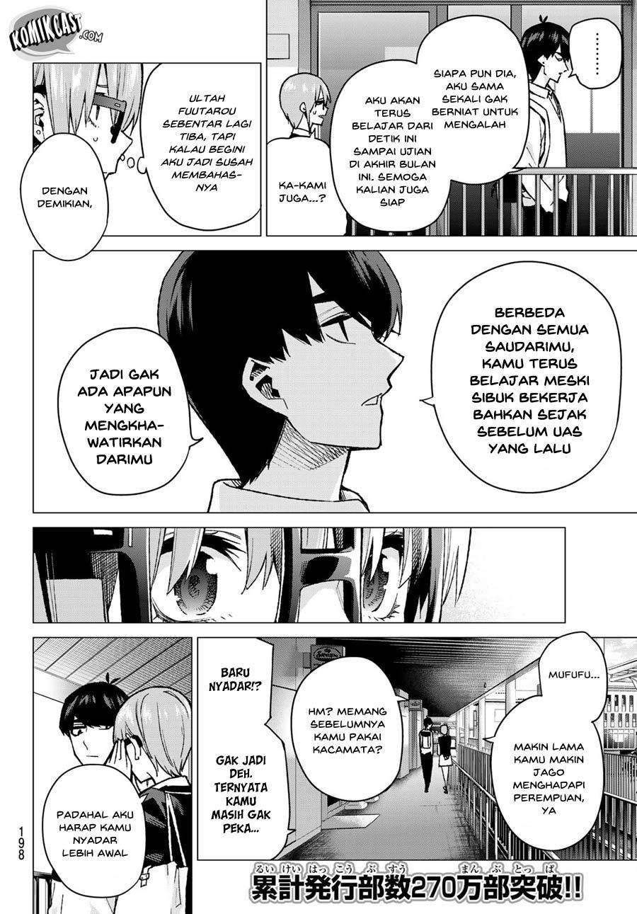 Go-toubun no Hanayome Chapter 74 - halaman 5
