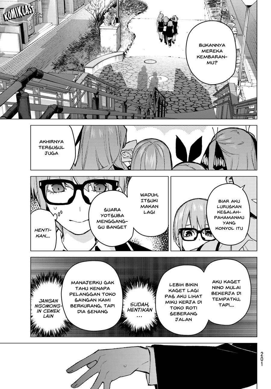 Go-toubun no Hanayome Chapter 74 - halaman 8