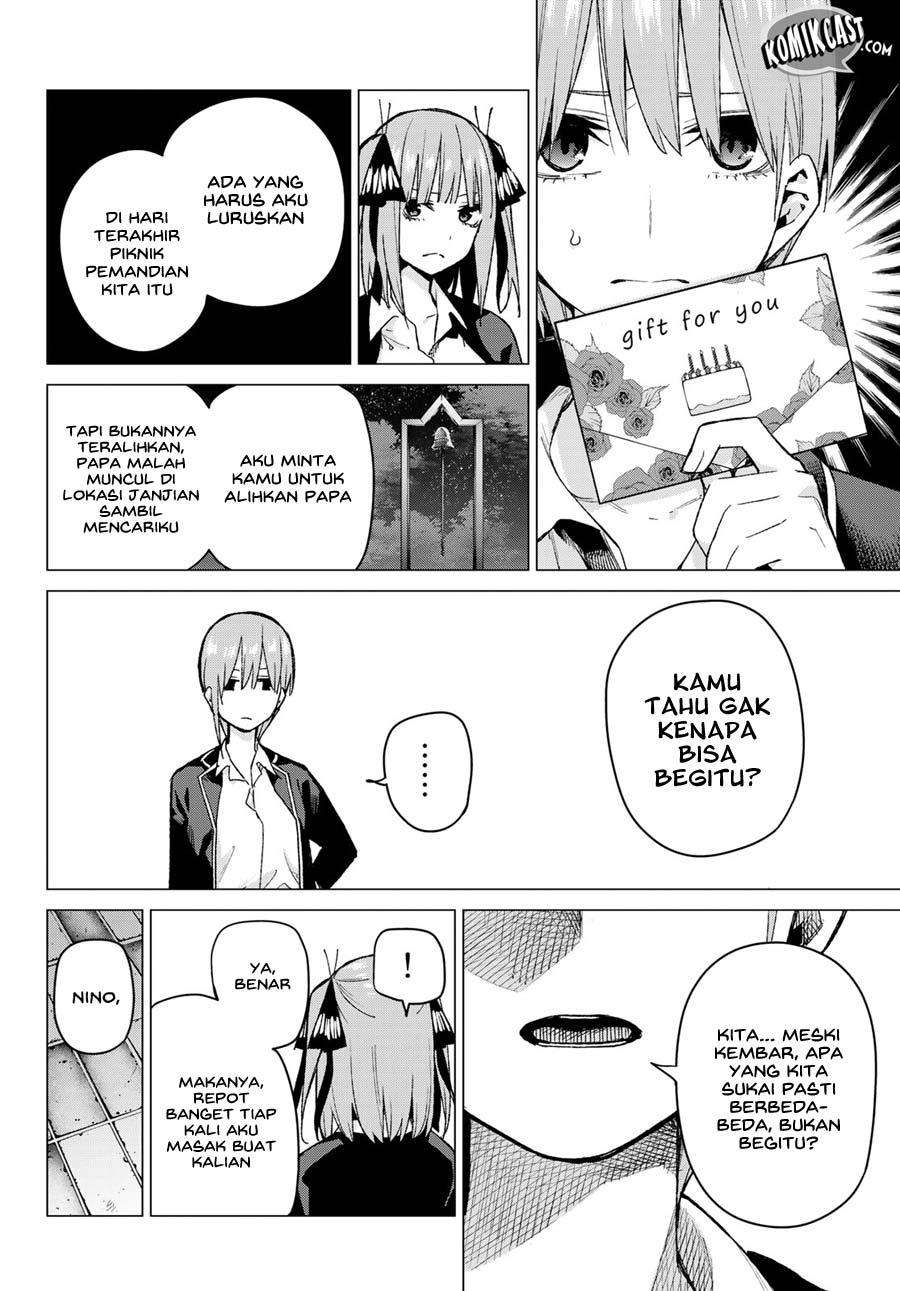 Go-toubun no Hanayome Chapter 75 - halaman 11