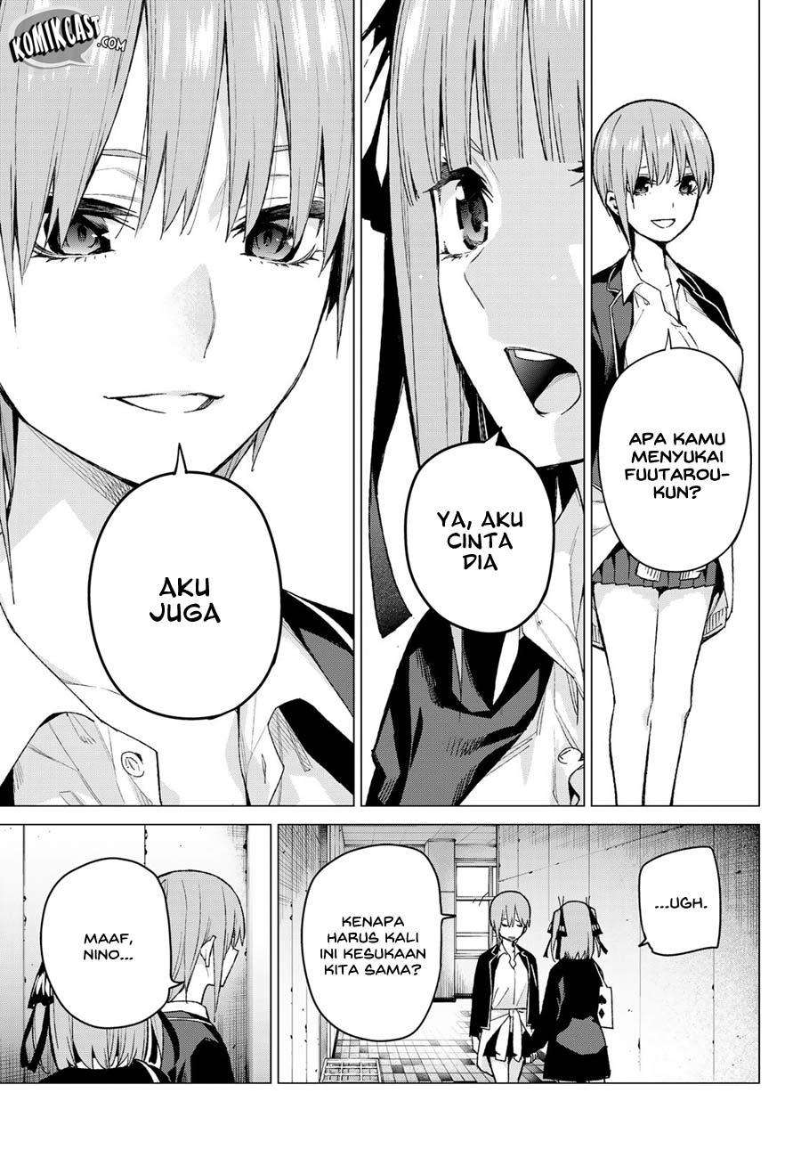 Go-toubun no Hanayome Chapter 75 - halaman 12