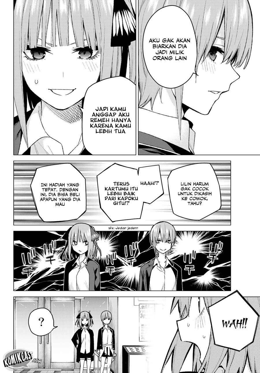 Go-toubun no Hanayome Chapter 75 - halaman 13