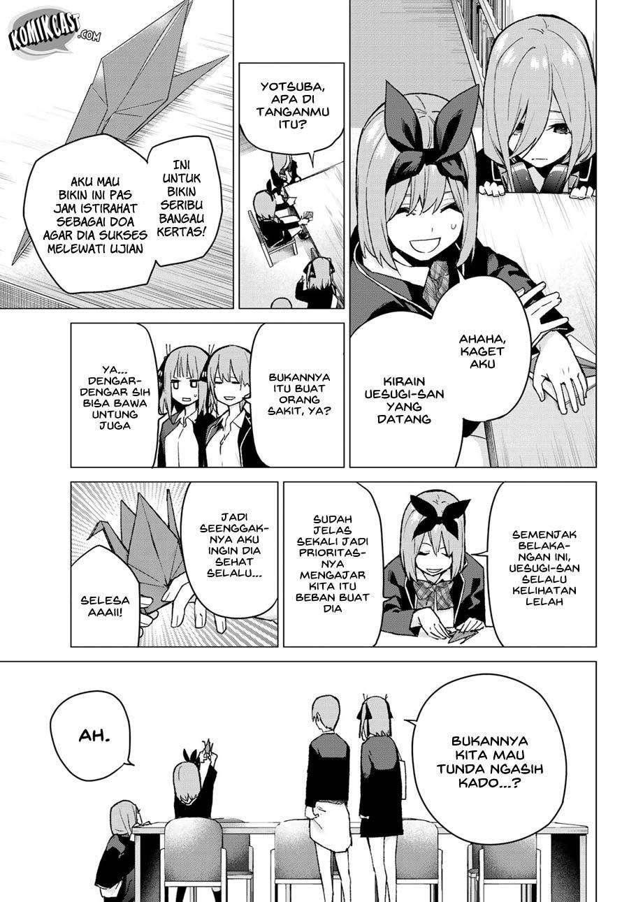 Go-toubun no Hanayome Chapter 75 - halaman 14