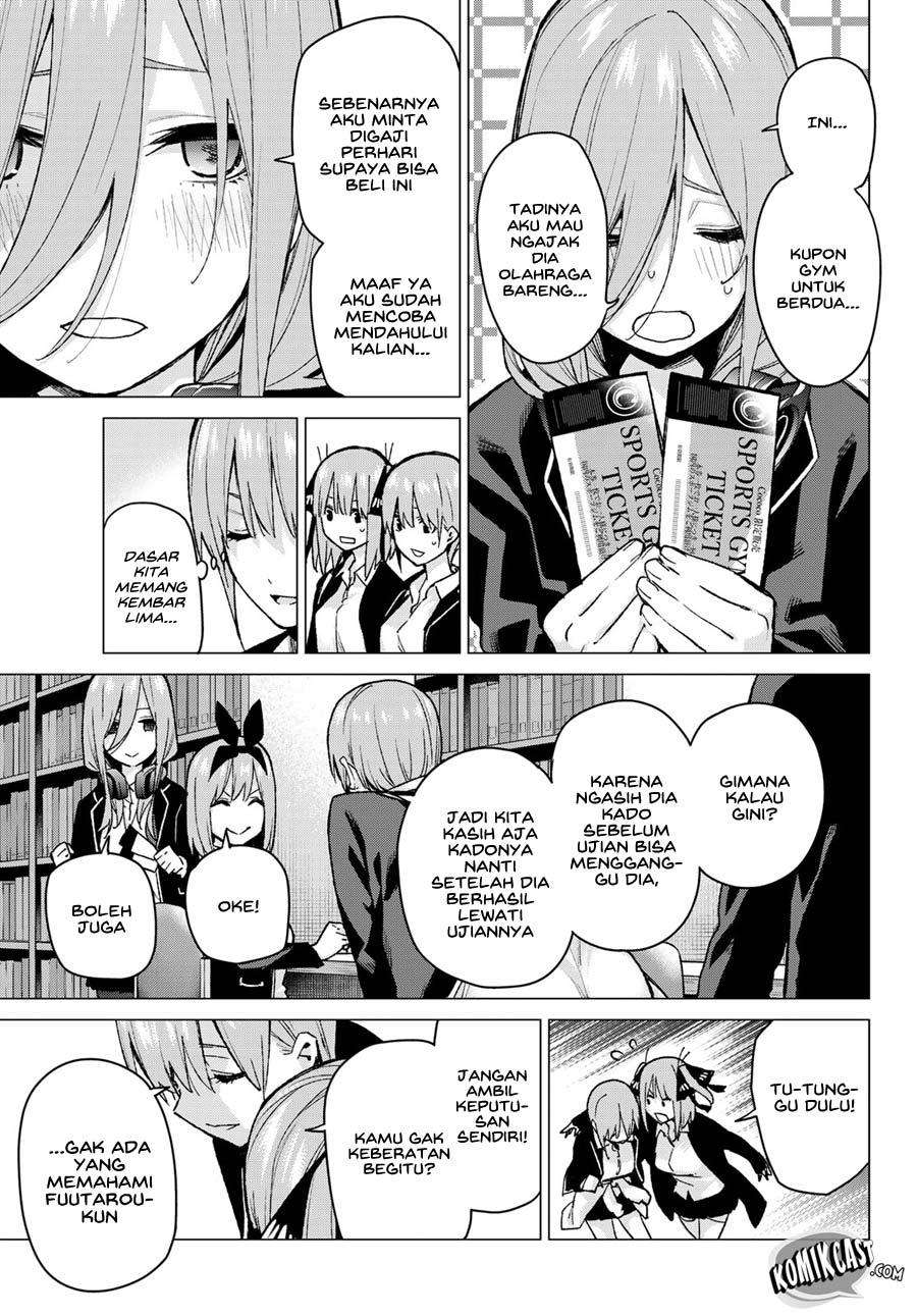 Go-toubun no Hanayome Chapter 75 - halaman 16
