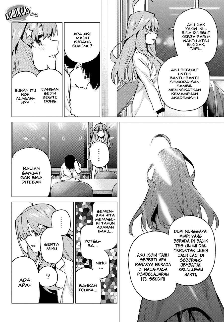 Go-toubun no Hanayome Chapter 75 - halaman 19