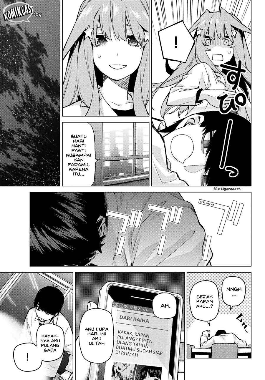 Go-toubun no Hanayome Chapter 75 - halaman 20
