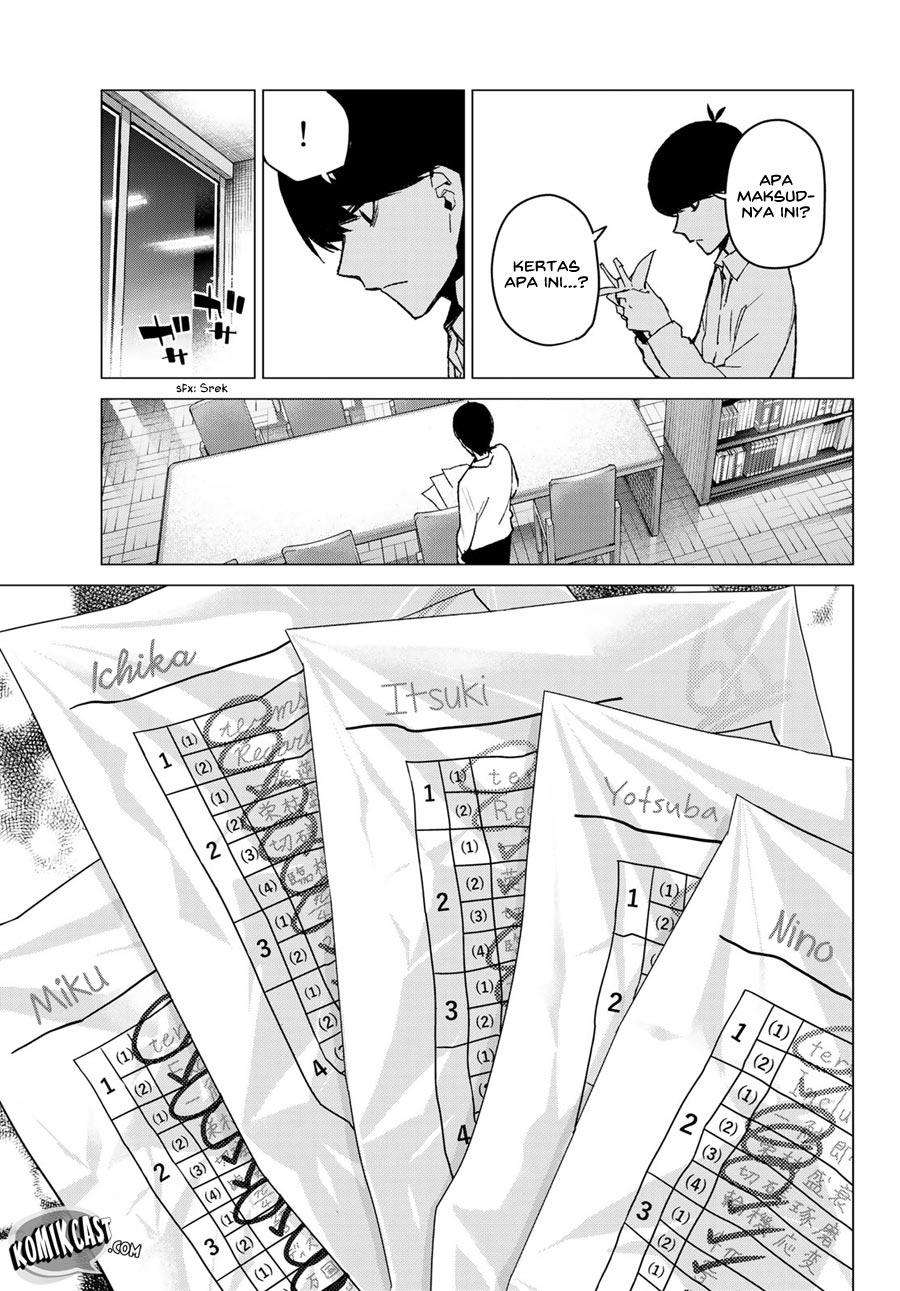 Go-toubun no Hanayome Chapter 75 - halaman 22