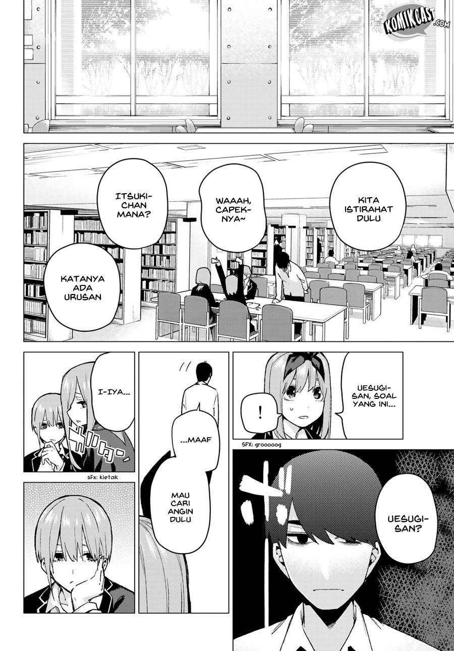 Go-toubun no Hanayome Chapter 75 - halaman 5