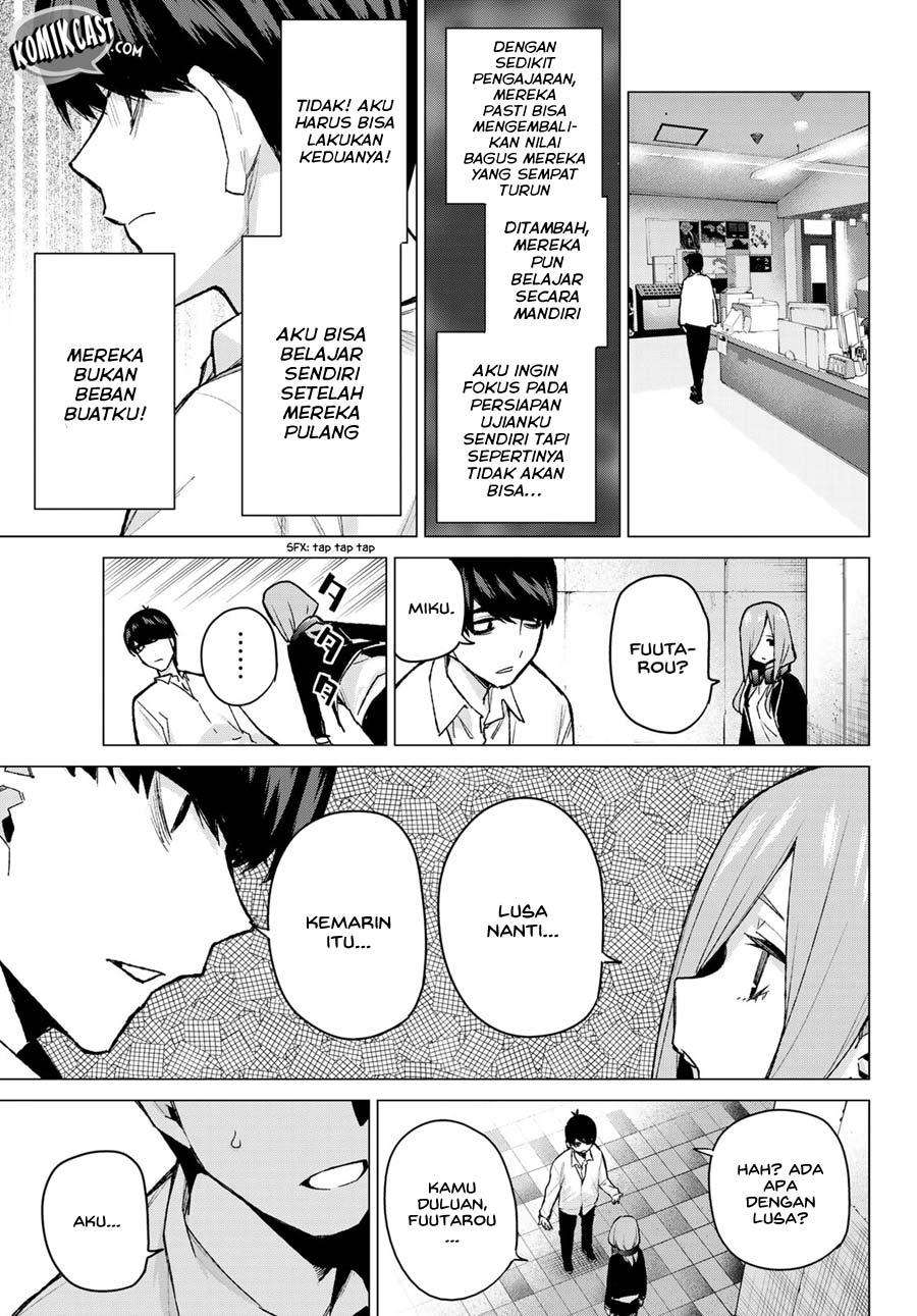 Go-toubun no Hanayome Chapter 75 - halaman 6