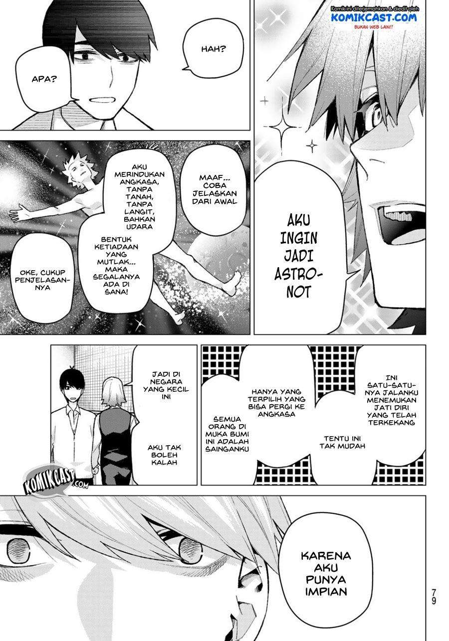 Go-toubun no Hanayome Chapter 76 - halaman 15
