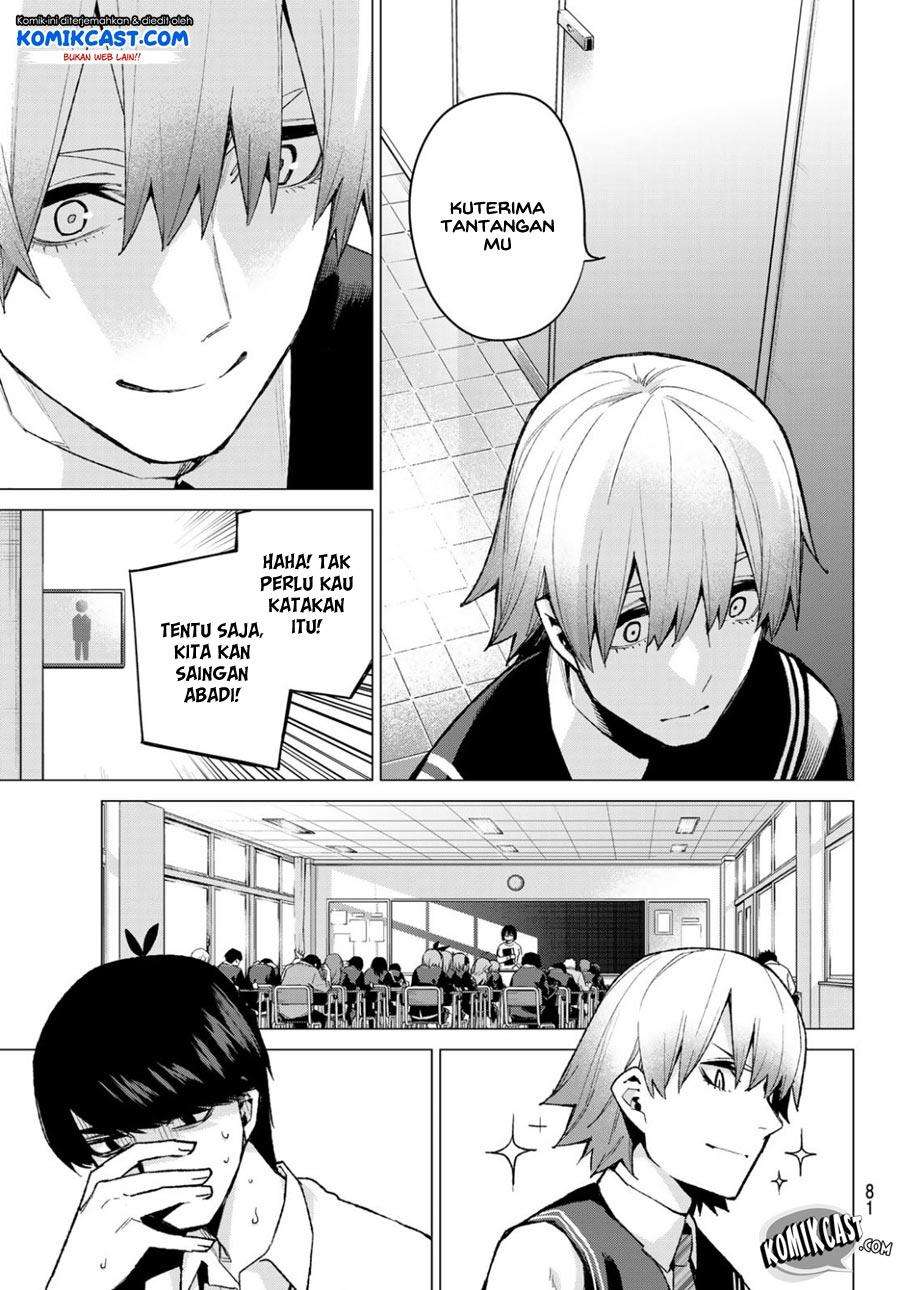 Go-toubun no Hanayome Chapter 76 - halaman 17