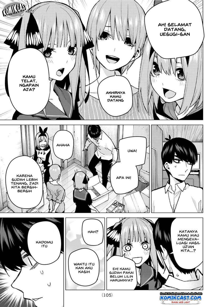 Go-toubun no Hanayome Chapter 77 - halaman 10