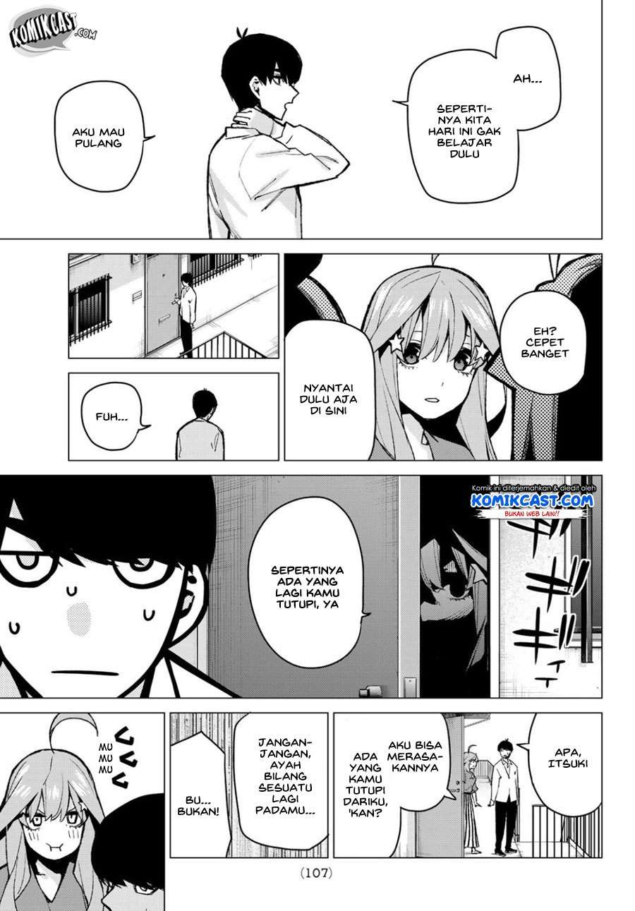 Go-toubun no Hanayome Chapter 77 - halaman 12