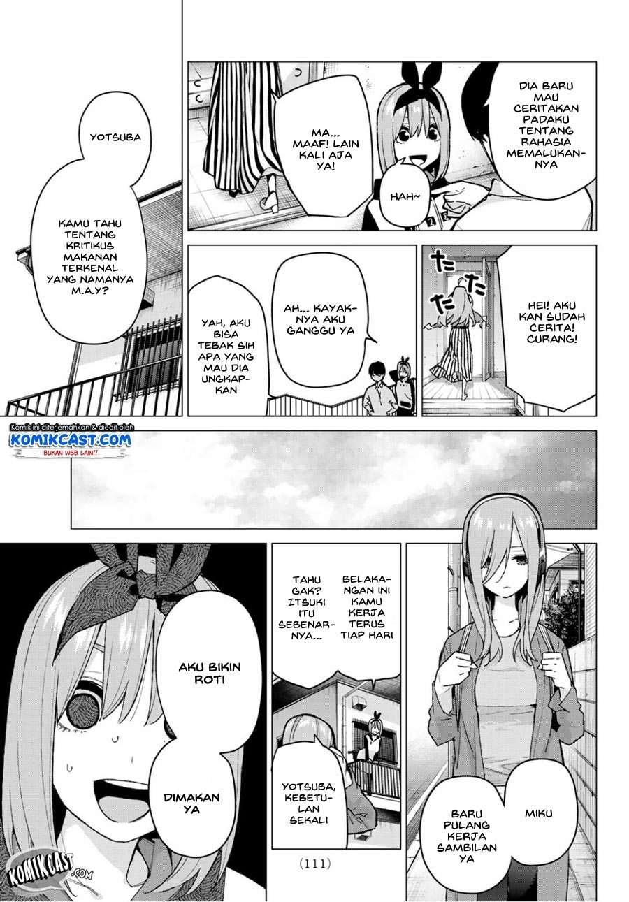 Go-toubun no Hanayome Chapter 77 - halaman 16