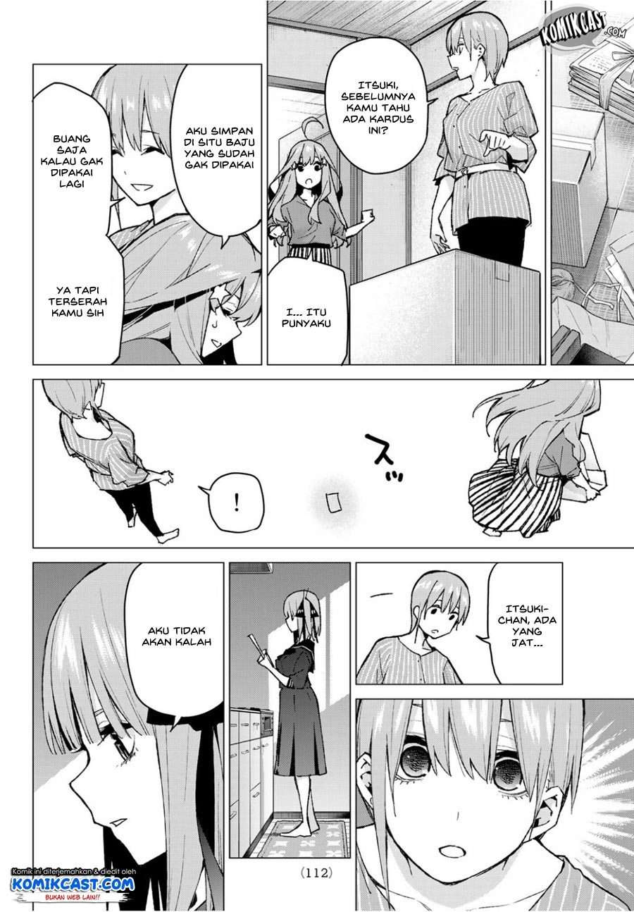 Go-toubun no Hanayome Chapter 77 - halaman 17