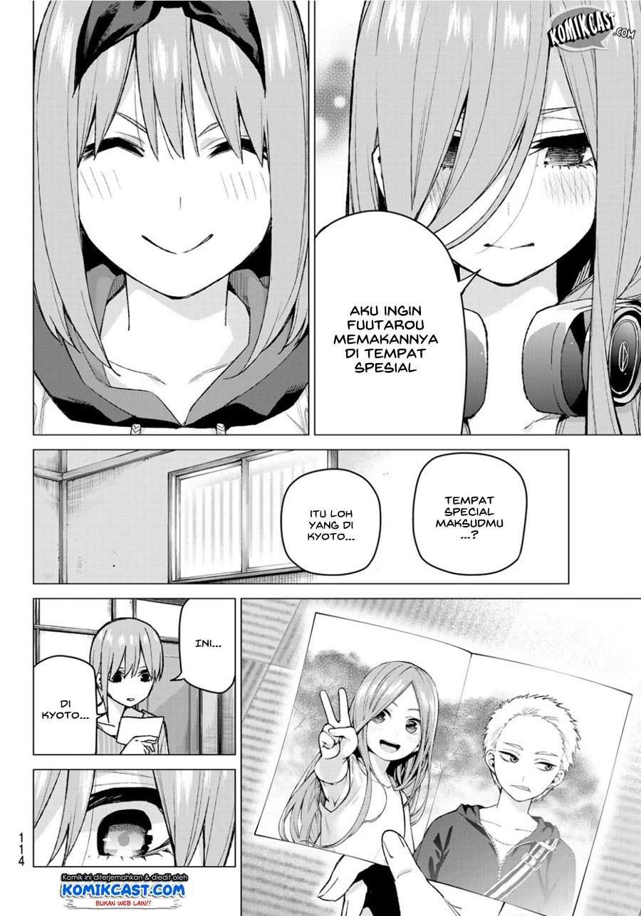 Go-toubun no Hanayome Chapter 77 - halaman 19