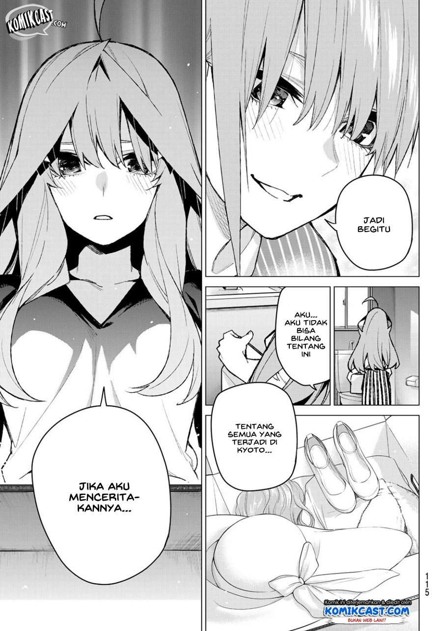 Go-toubun no Hanayome Chapter 77 - halaman 20