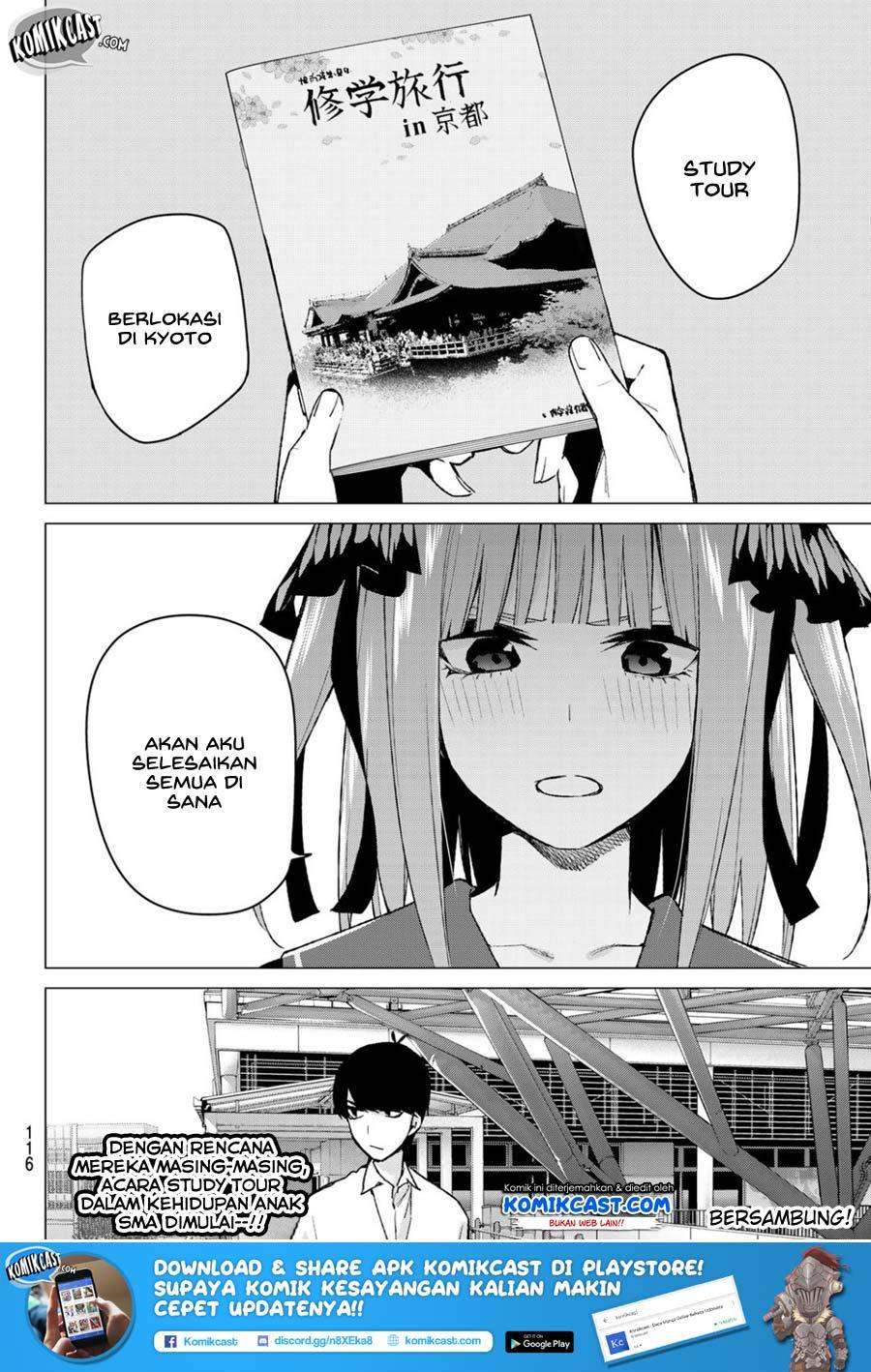 Go-toubun no Hanayome Chapter 77 - halaman 21