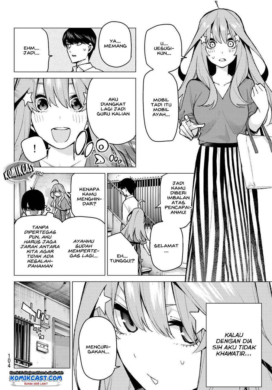 Go-toubun no Hanayome Chapter 77 - halaman 9