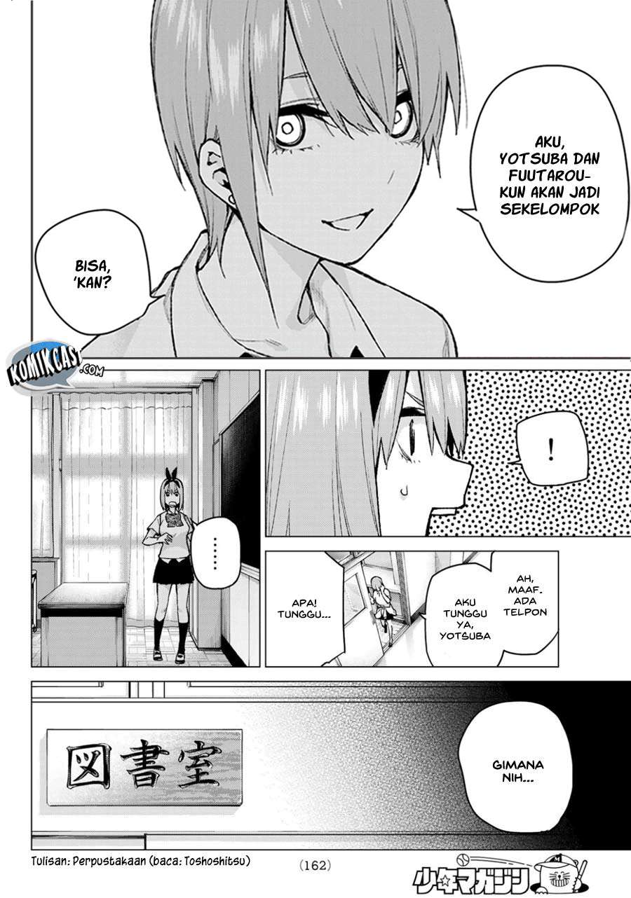 Go-toubun no Hanayome Chapter 78 - halaman 10