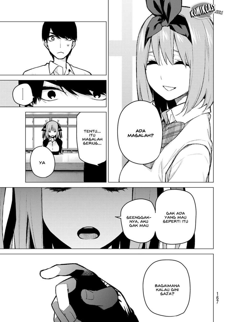 Go-toubun no Hanayome Chapter 78 - halaman 15