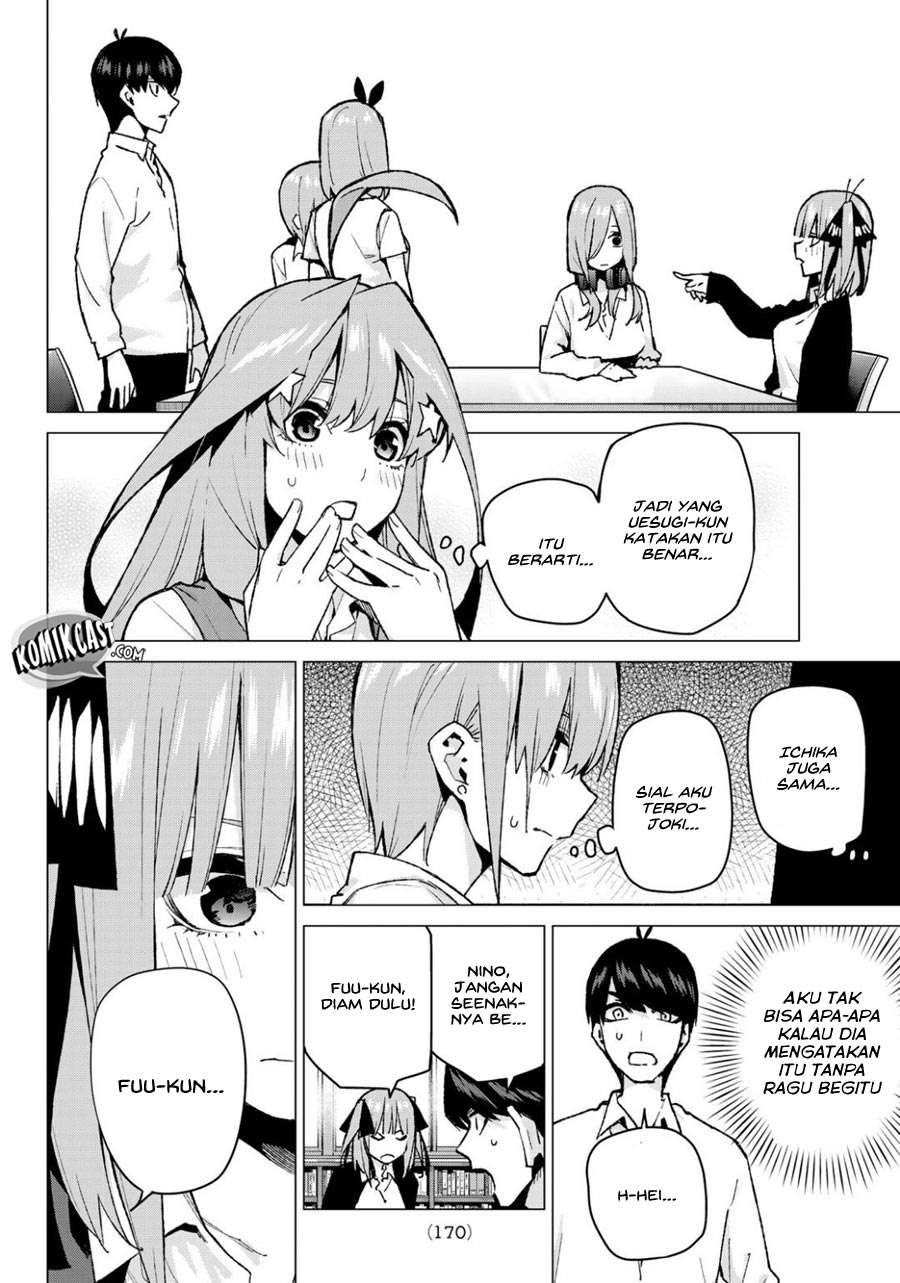Go-toubun no Hanayome Chapter 78 - halaman 17