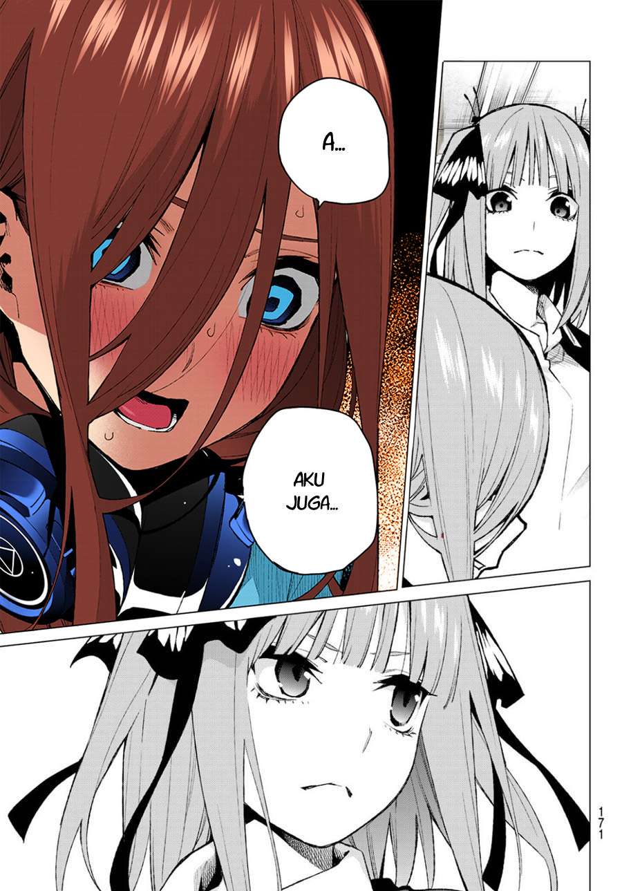 Go-toubun no Hanayome Chapter 78 - halaman 18