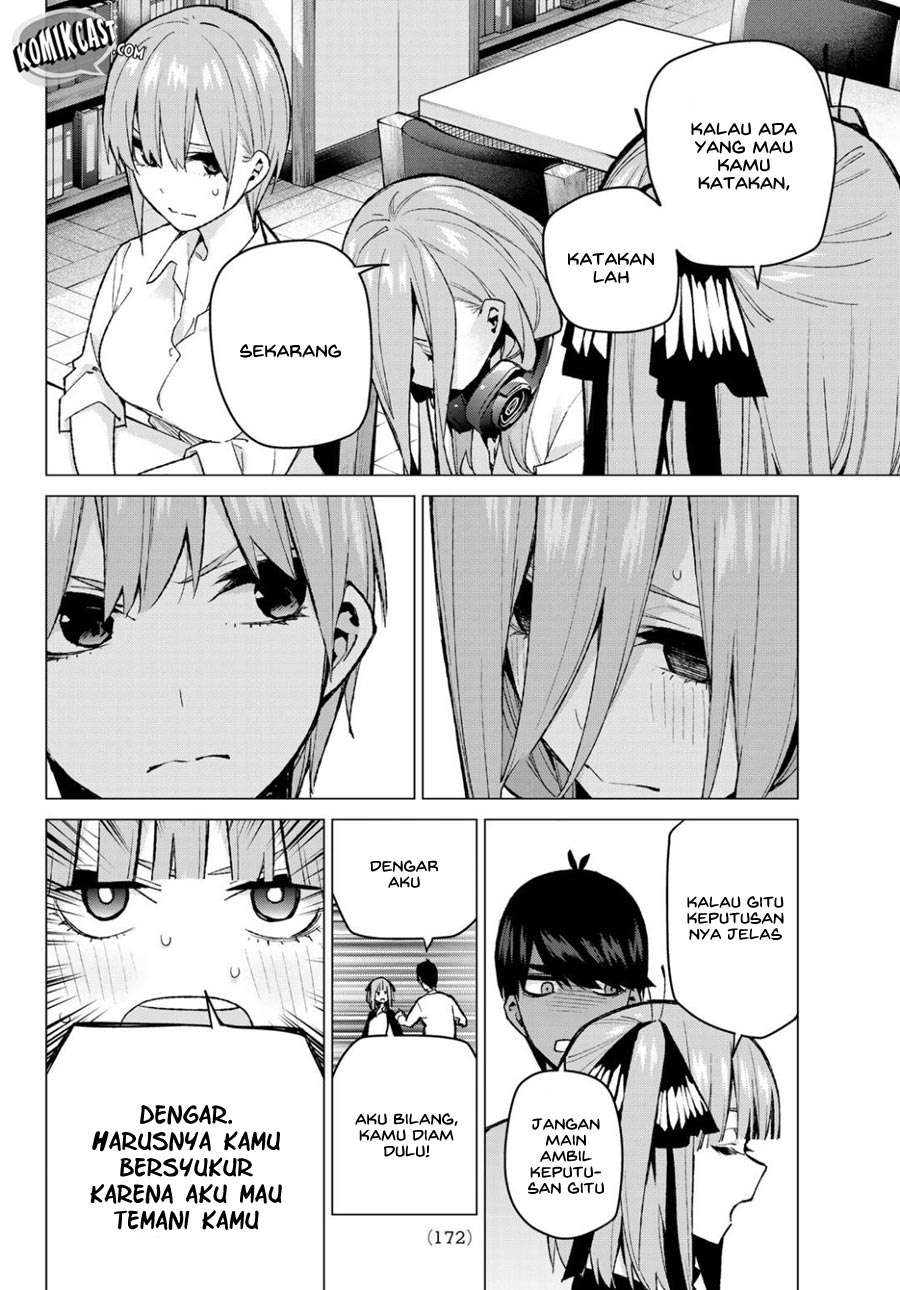 Go-toubun no Hanayome Chapter 78 - halaman 19