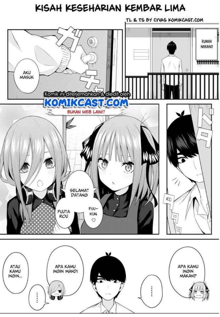 Go-toubun no Hanayome Chapter 79.1 - halaman 1