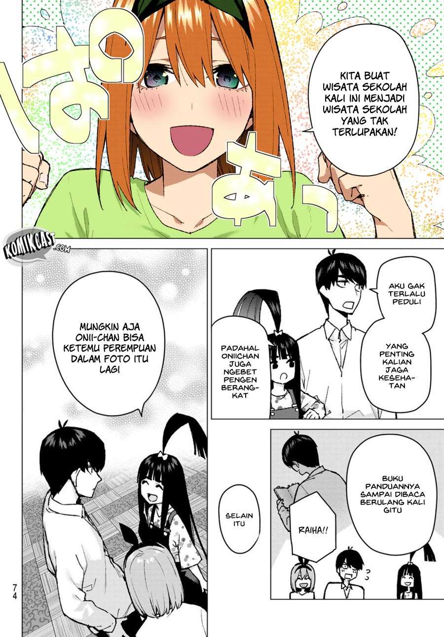Go-toubun no Hanayome Chapter 79 - halaman 10