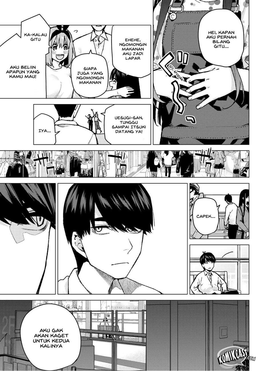 Go-toubun no Hanayome Chapter 79 - halaman 13