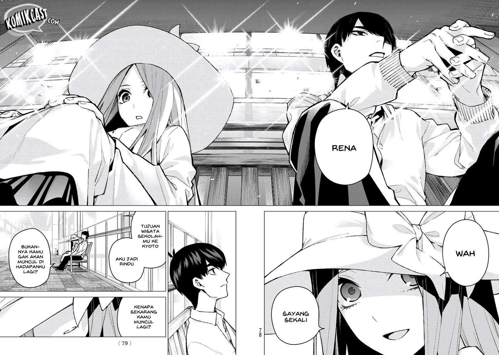 Go-toubun no Hanayome Chapter 79 - halaman 14