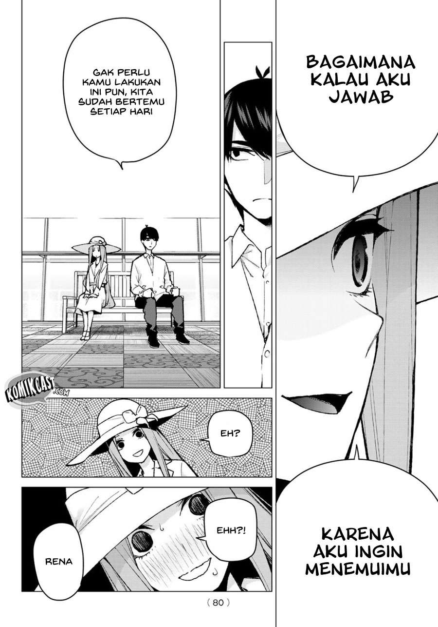 Go-toubun no Hanayome Chapter 79 - halaman 15