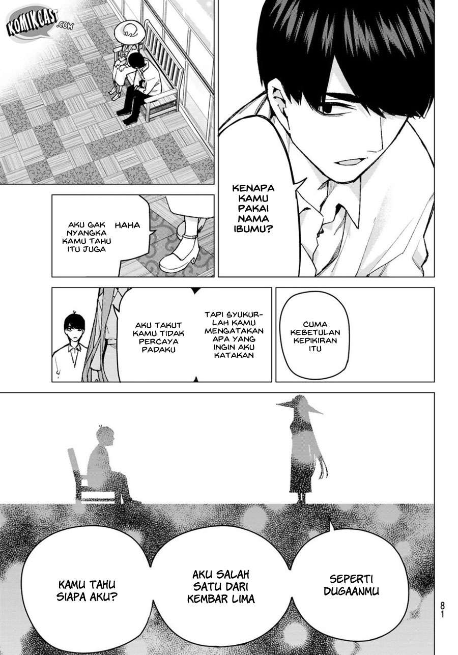 Go-toubun no Hanayome Chapter 79 - halaman 16