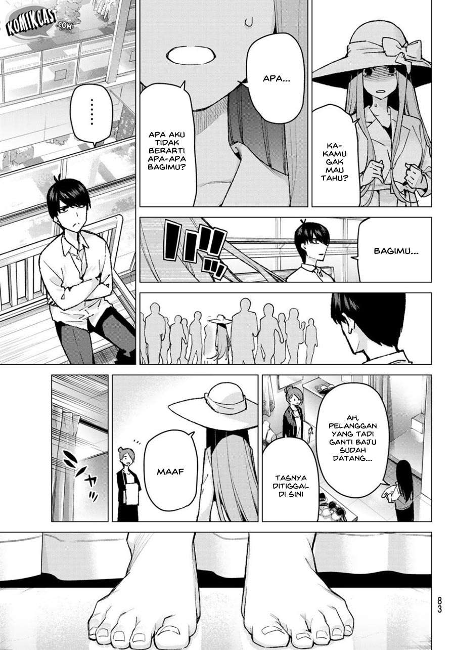 Go-toubun no Hanayome Chapter 79 - halaman 18