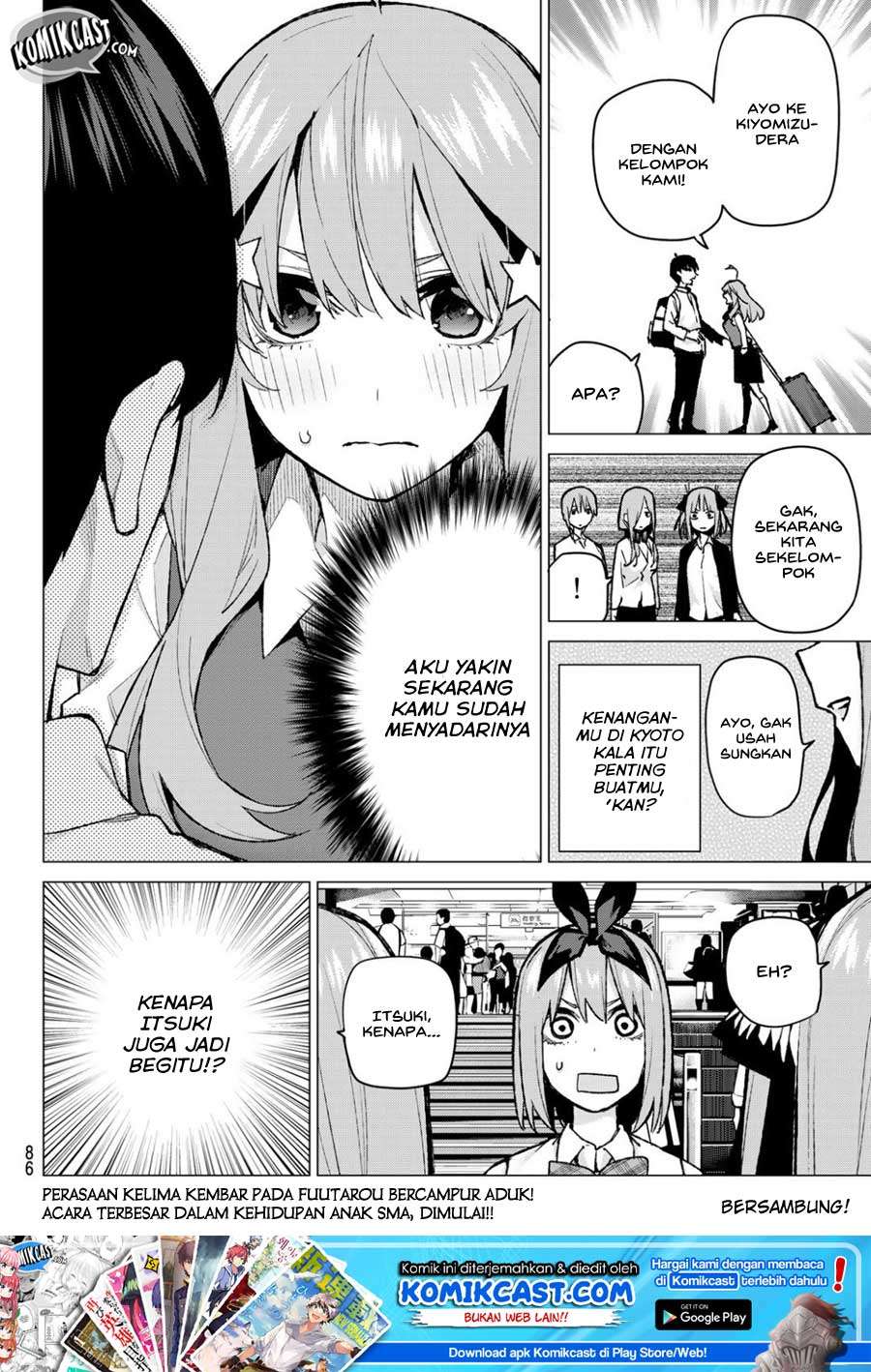 Go-toubun no Hanayome Chapter 79 - halaman 21