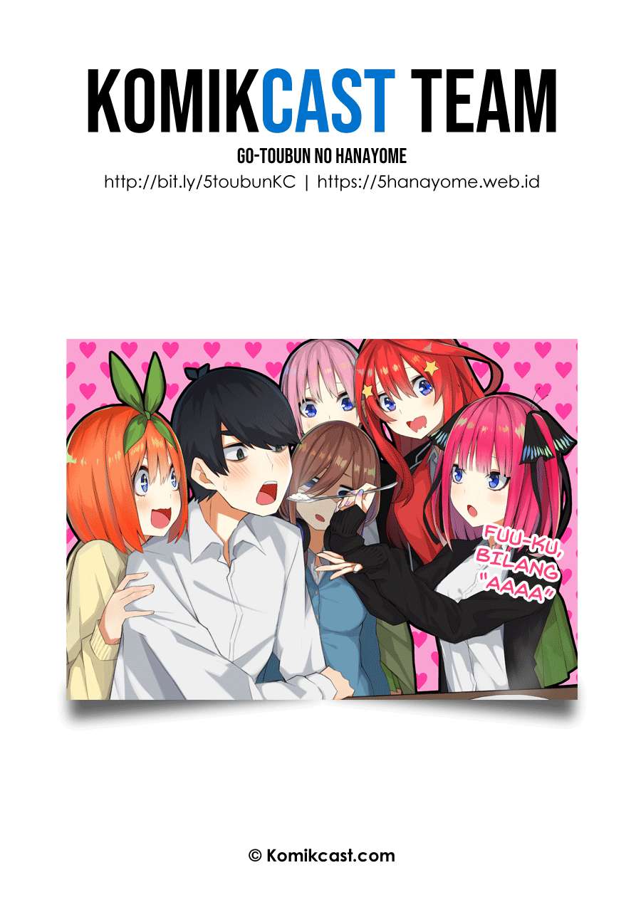 Go-toubun no Hanayome Chapter 79 - halaman 22