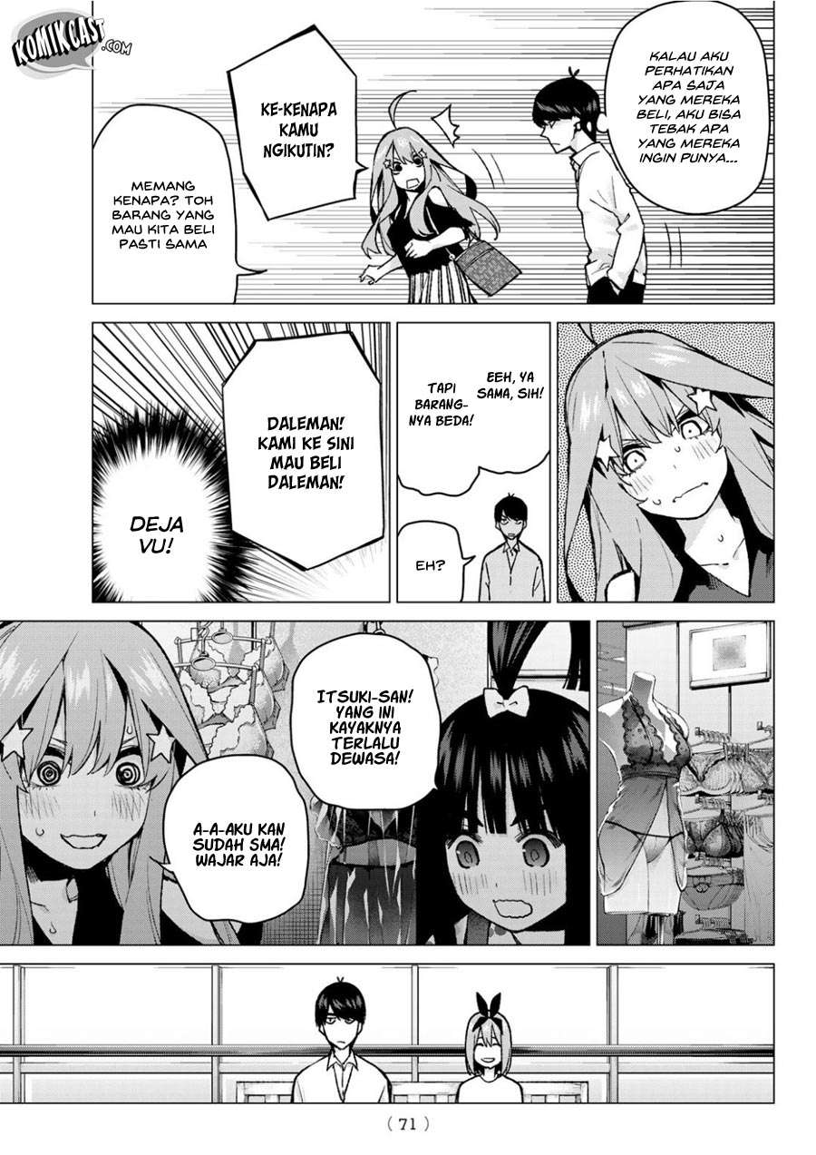 Go-toubun no Hanayome Chapter 79 - halaman 7