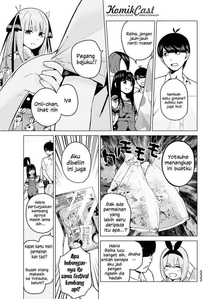 Go-toubun no Hanayome Chapter 8 - halaman 7