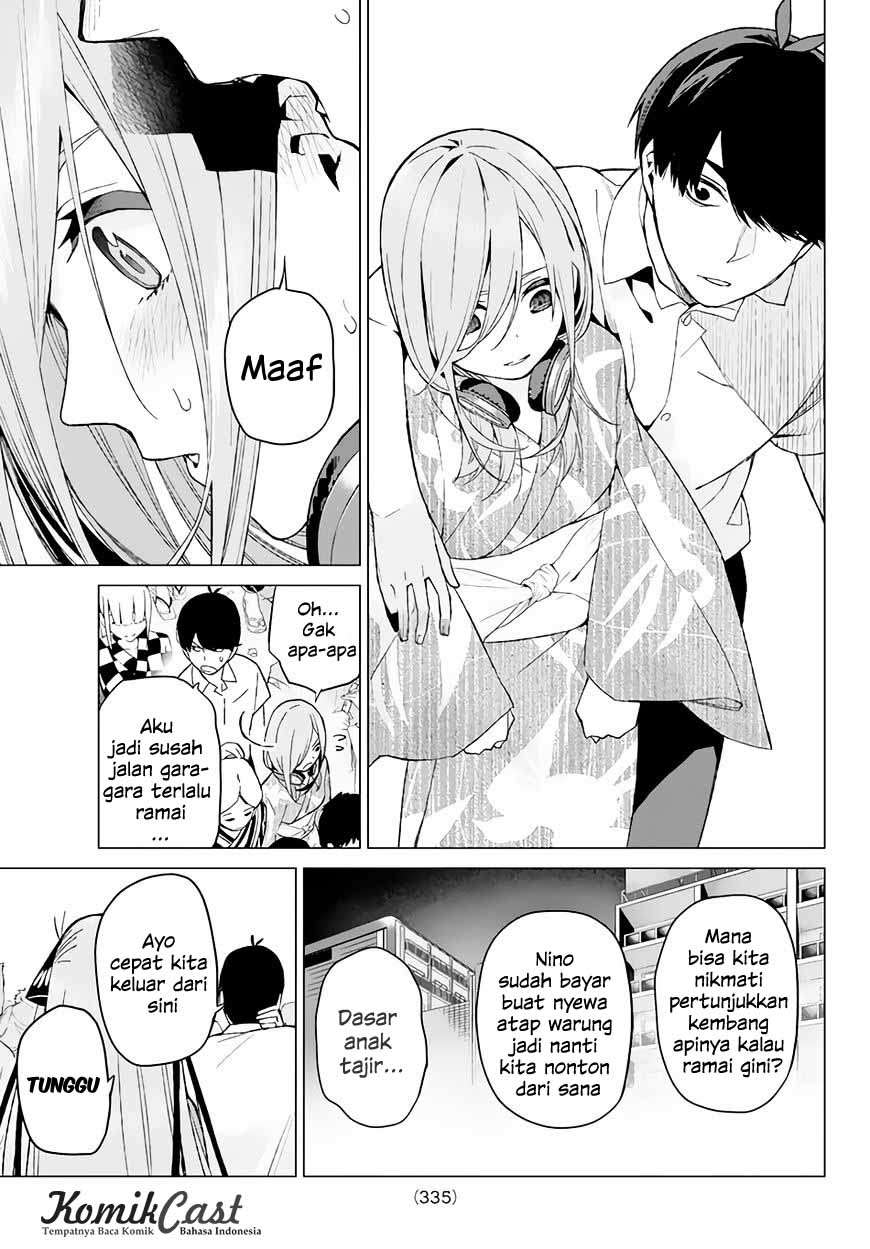 Go-toubun no Hanayome Chapter 8 - halaman 9
