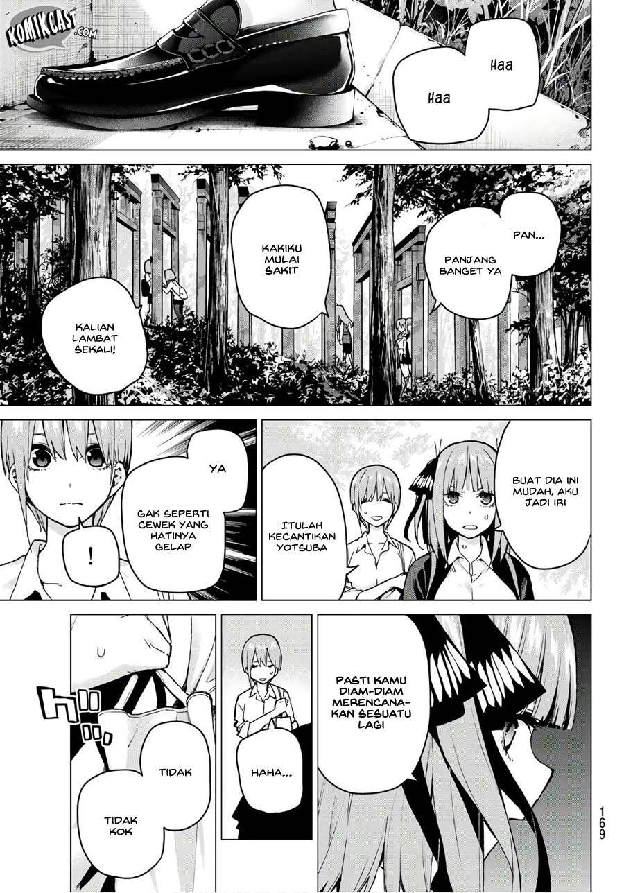 Go-toubun no Hanayome Chapter 80 - halaman 10