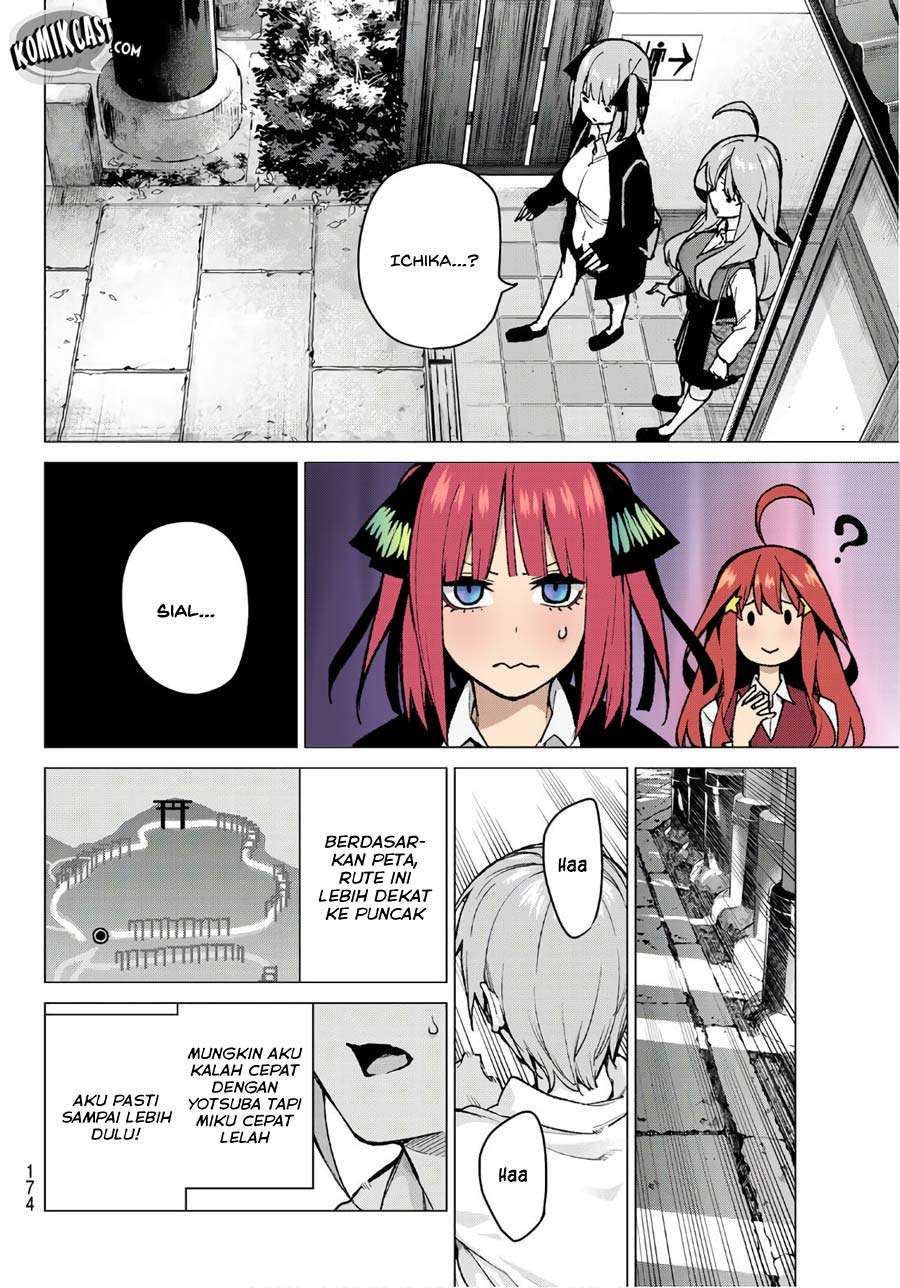 Go-toubun no Hanayome Chapter 80 - halaman 15